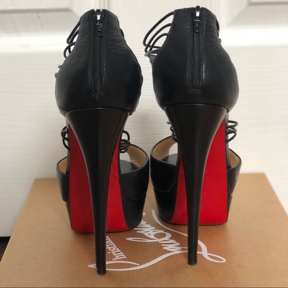 Louboutin Confusalta Strappy Heels WITH BOX - Picture 6 of 12